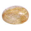 20x15 mm Cabochon Oval Golden Rutilated Quartz