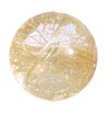 12 mm Round Bead Golden Rutilated Quartz