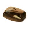 14x9 mm Cabochon Cushion Smokey Quartz in AAA Grade