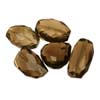 5-15 Cts Faceted Drop Nuggets Smokey Quartz in AAA Grade