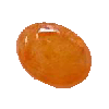 7 mm Orange Oval Spessartite Garnet in AAA Grade