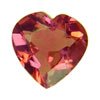 4 mm Strawberry Pink Heart Topaz in AAA Grade