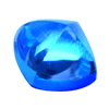 10 mm Sugar Loaf Swiss Blue Topaz in AAA Grade