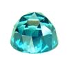 4 mm Faceted Bullet Swiss Blue Topaz in AAA Grade