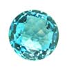 12 mm Swiss Blue Round Topaz in AAA Grade