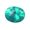 5x3 mm Teal Green Oval Topaz in AAA Grade