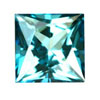 10 mm Square Teal Blue Square Topaz in AAA Grade