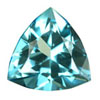 10x8 mm Teal Green Trillion Topaz in AAA Grade