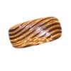 16 x 7 x 5 mm Carved Cushion Long Brown Tiger Eye