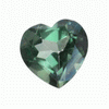 6 mm Heart Emerald Envy CZ