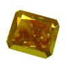 12x10 mm Octagon Lime CZ