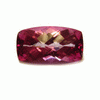14x12 mm Raspberry Champagne Long Cushion  Topaz in AAA grade