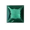 5 mm Square Green Tourmaline in AAA grade