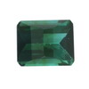 9.8x4.9 mm Barrel cut Octagon Green Tourmaline in AAA Grade