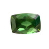 7.1x4.9 mm Faceted cut Cushion Green Tourmaline in AAA Grade