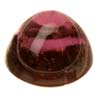 4 mm Cabochon Bullet Red Tourmaline in AAA Grade