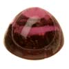 7 mm Cabochon Bullet Red Tourmaline in AAA Grade