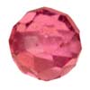 4 mm Faceted Bead Pink Tourmaline in AAA Grade