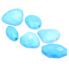 15x10 mm Faceted Bead Blue Turquoise