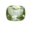 14x12 mm Long Cushion Checker Board Green Amethyst AAA Grade