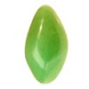 27 x 15 mm Nugget Drop Bead Green Onyx