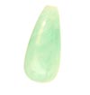15x6 mm Smooth Drop Bead Green Agate