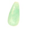 17 x 8 mm Smooth Drop Bead Green Agate