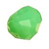 16 x 12 mm Faceted Drop Bead Green Onyx