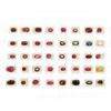 56 Cts twt. Mixed Ruby/Sapphire Lot size (0.50-2.0 cts)