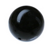 8 mm Black Round Onyx in AAA grade