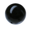 9 mm Black Round Onyx in AAA grade