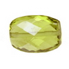 20x15 mm Green Gold Flat Cushion Quartz in AAA grade