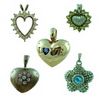 Gemstone Pendant Set of 5 Pieces