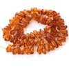 Genuine Baltic Amber Chip Bead 32" Necklace