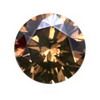 0.69 Carats Chocolate Diamond 5.50 mm SI2 Clarity