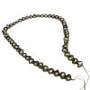 Top Grey Pebble Baroque Freshwater Pearl 15" Strand