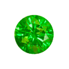 2.65 Carat Round Green Diamond I1/I2 Clarity