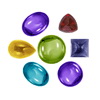 1000 Cts twt. Multicolor Cabochon Gems Lot size 1.0-5.0 cts