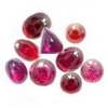 25 Cts twt. Mixed Ruby Cabochon Lot size (0.50-5.0 cts)