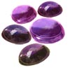 8.86 ct. Oval Amethyst Cabochon Lot Size 6x4 mm