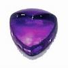 7 mm Trillion African Amethyst Cabochon in AAA Grade