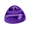 6 mm Round African Amethyst Cabochon in AA Grade