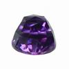 9 mm Round Bullet Amethyst Diamond cut in AAA Grade