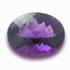 9x7 mm Oval Shape Simulated Amethyst in Super Fine Grade