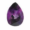 8x5 mm Pear Shape African Amethyst in A Grade