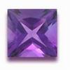 6 mm Square Shape African Amethyst in AA Grade
