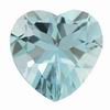 5 mm Heart Shape Aquamarine in AAA Grade