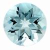 3 mm Round Shape Aquamarine in AAA Grade