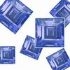 95.40 Ct Twt Square Sapphire Grade A Lot Size 3-4 mm