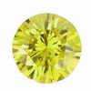 0.015 Carats Canary Round Diamond I1 clarity (1.5 mm)